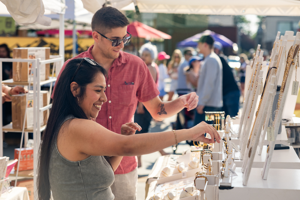 Tennyson Street Fair features shopping from 150+ local vendors.